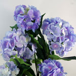 90cm Artificial Hydrangea Plant Blue With 200 Flowers