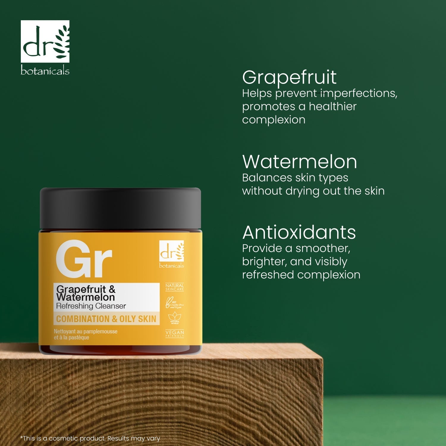 Grapefruit & Watermelon Anti-ageing Refreshing Cleanser 60ml