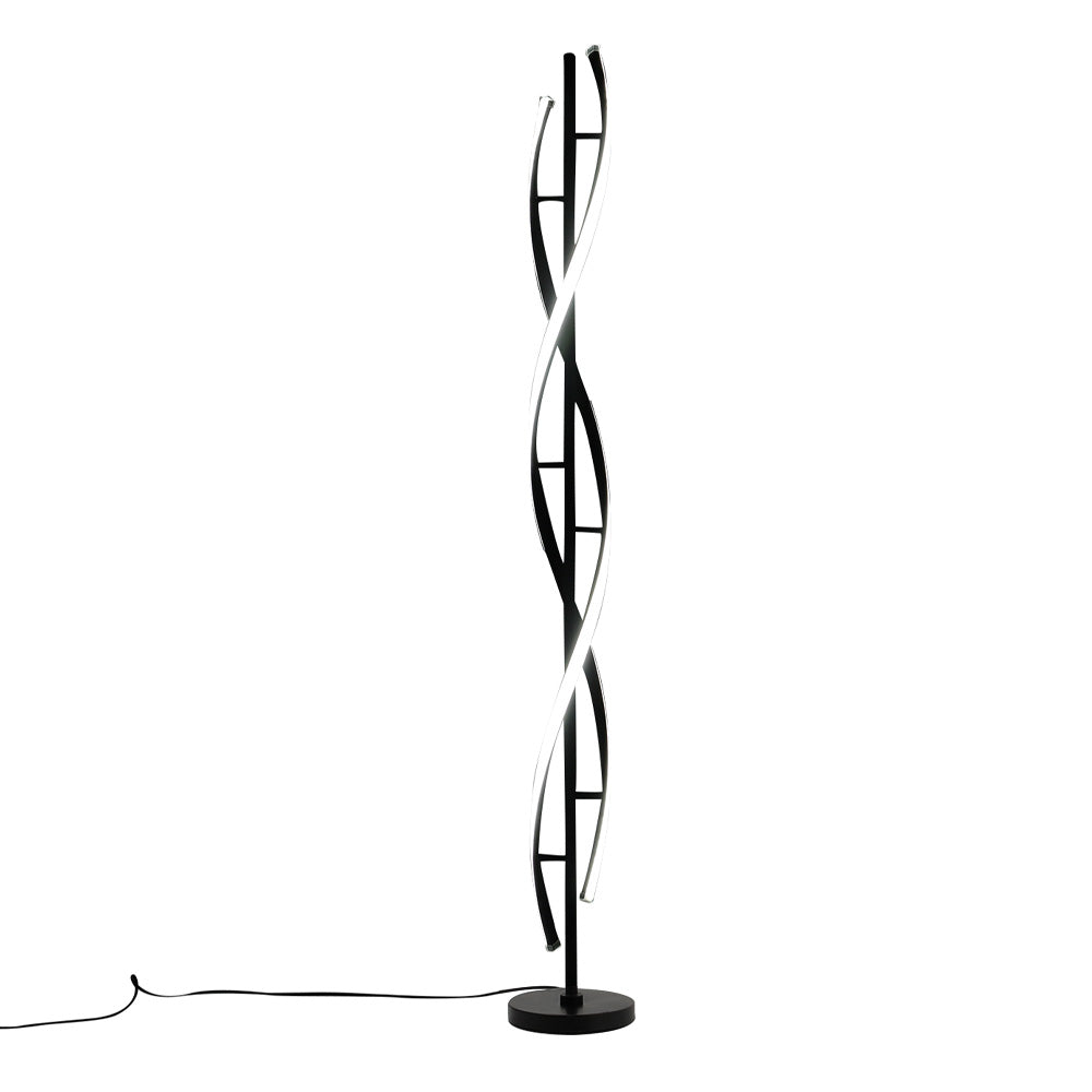 Modern Led Floor Lamp For Living Room, Dinning Room Office | Black