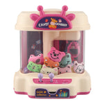 Mini Pink Claw Machine With Deer Antler Design Cute Toy Grabber For Kids