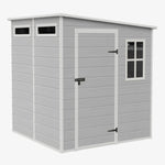 Breeins 6x6 Ft Pent Roof Garden Storage Shed