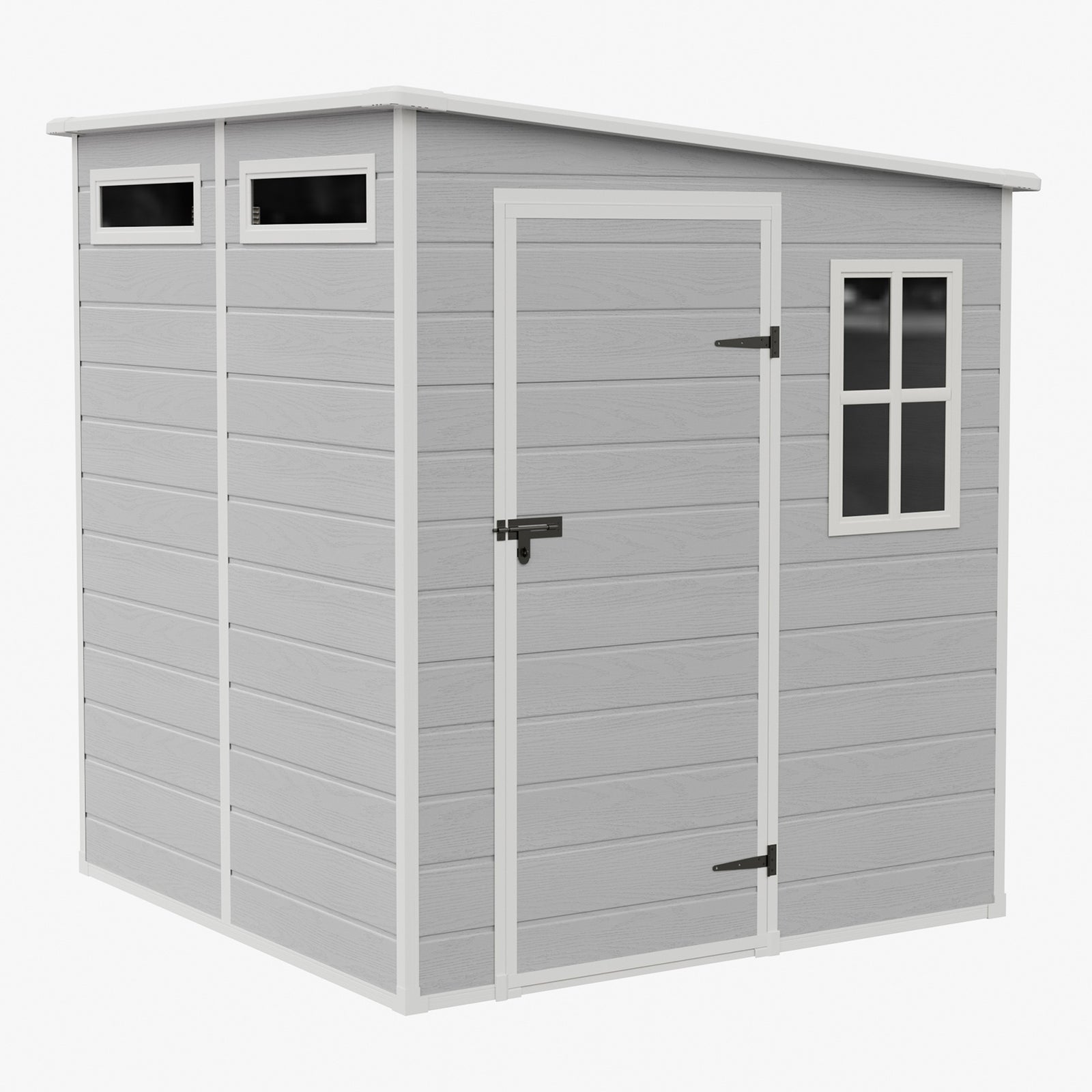 Breeins 6x6 Ft Pent Roof Garden Storage Shed