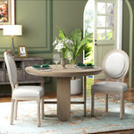 Dining Chairs Set Of 2 Pu Leather Upholstered Kitchen Chairs
