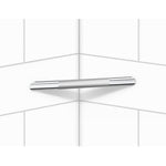 Chrome Stainless Steel Bathroom Shower Corner Foot Rest | Chromed Stainless Steel