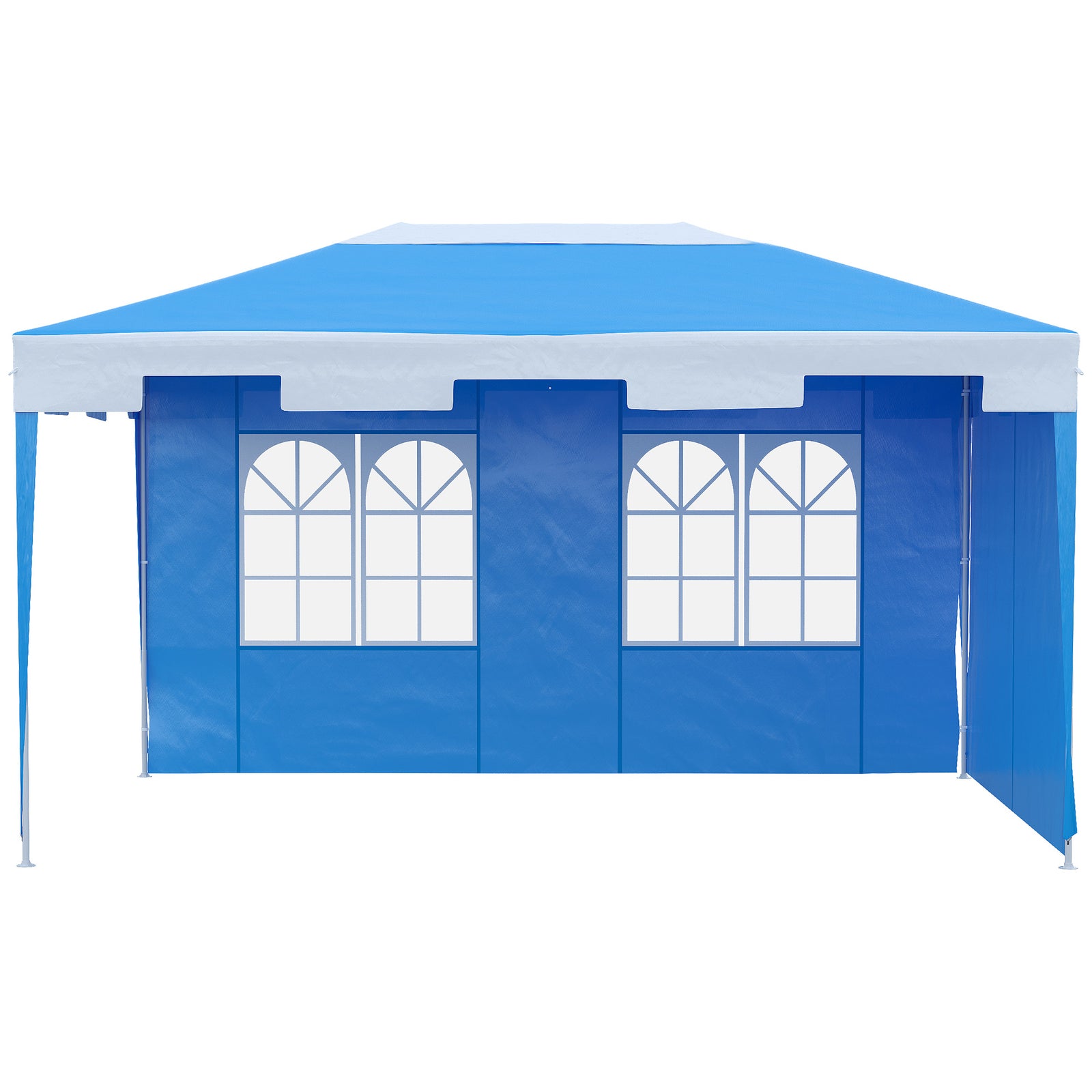 Party Tent Waterproof Garden Gazebo Canopy Cover Shade | Blue