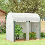 200x100x178cm Tomato Greenhouse W/ Zipped Doors