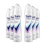 Women Vitality Deodorant Spray With 72h Nonstop Protection 250ml, 6 Pack