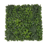 Artificial Plant Hedge Greenery Wall Panel With Assorted Foliage