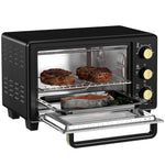 Mini Oven 16l Countertop Oven With Adjustable Temp Timer | One Size | Black