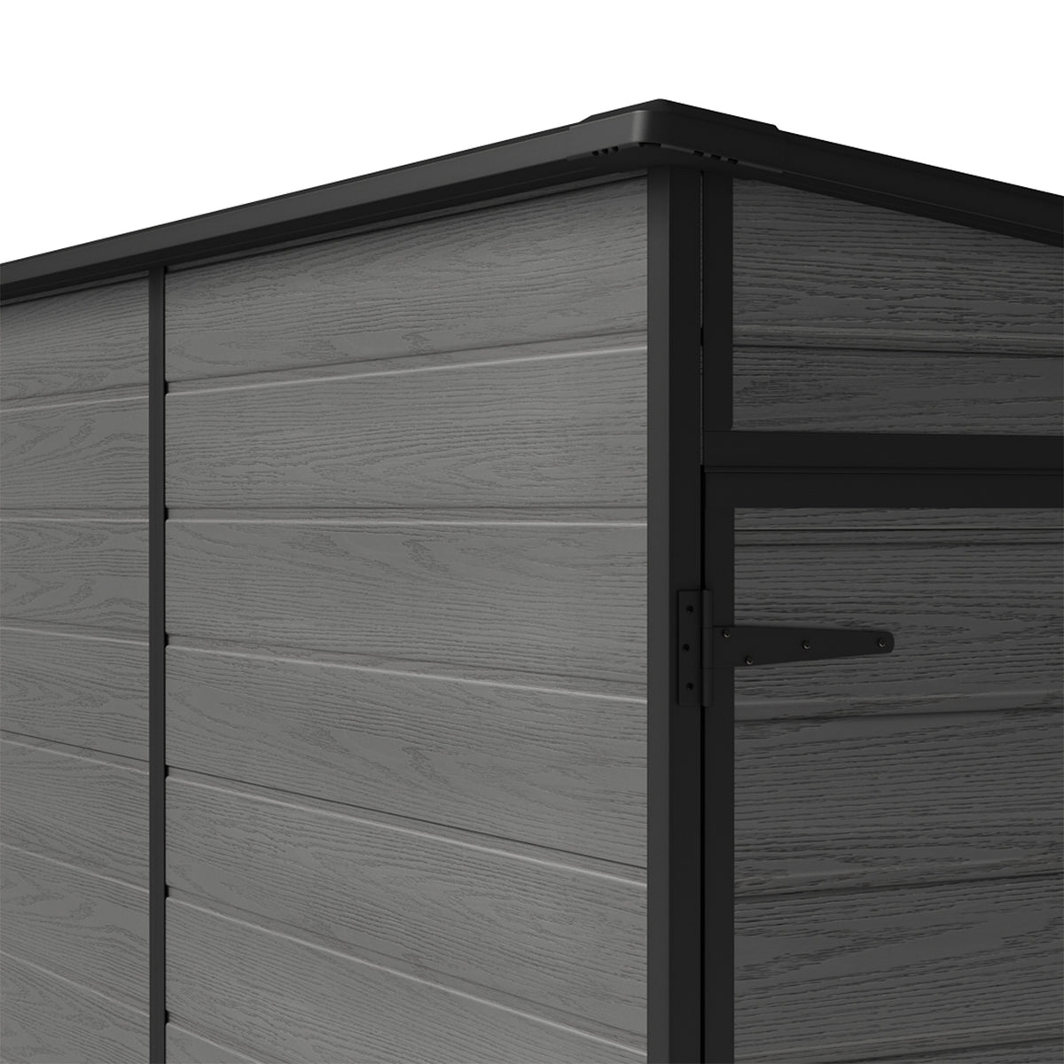 Breeins 8 X 4ft Outdoor Tool Storage Shed With Pent Roof For Garden