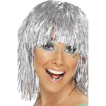 Cyber Tinsel Wig | Silver