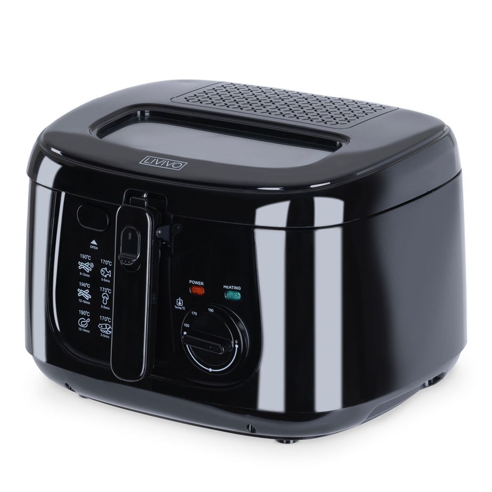 2.5l Electric Deep Fat Fryer - Black
