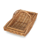 Wicker Garden Basket Garden Trug | Large | Brown