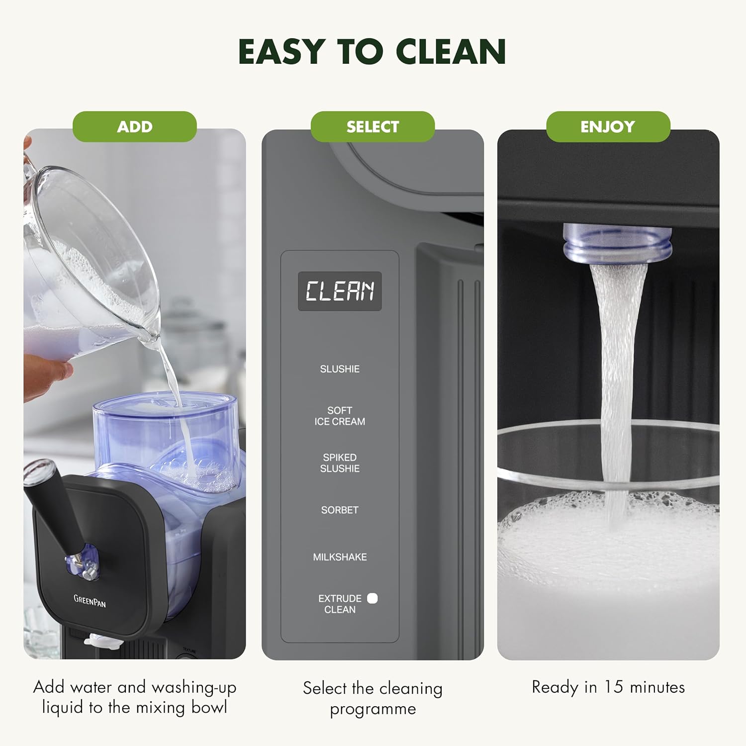 Frost Ice Cream Maker & Slushie Machine With Built-in Compressor | Grey
