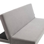 Modern Fabric Sofa Bed With Folding Design – Convertible, Compact & Stylish | Grey