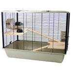 The Langham Tall Rat And Hamster Cage With Two Floors | Gray