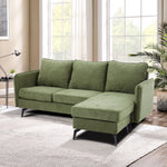 3-seater Upholstered Corner Sectional Sofa