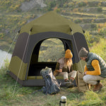 Double Layer Dome Tent, 4 Man Hexagon