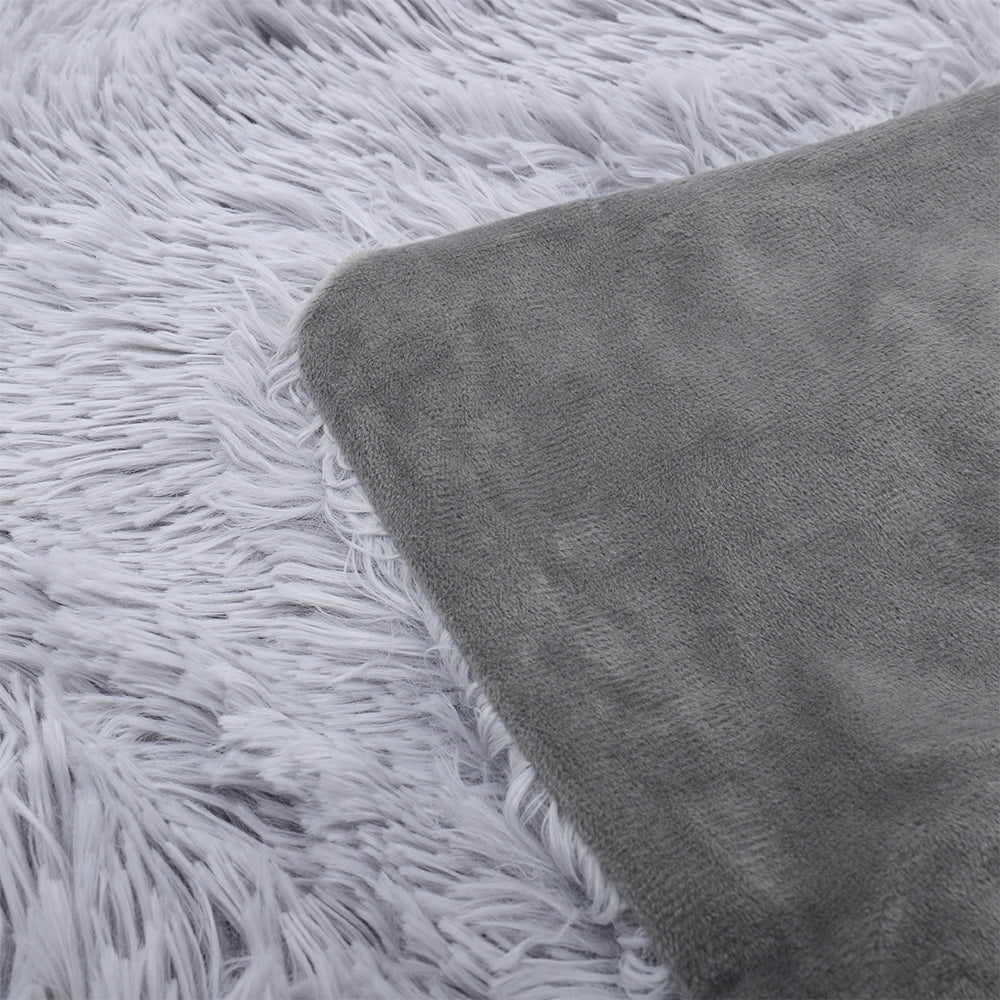 130x160cm Super Soft Plush Throw Blanket – Crystal Velvet Fleece Blanket For Couch, Sofa & Bed