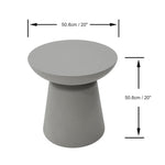 Kylix Grc Side Table | Space Grey