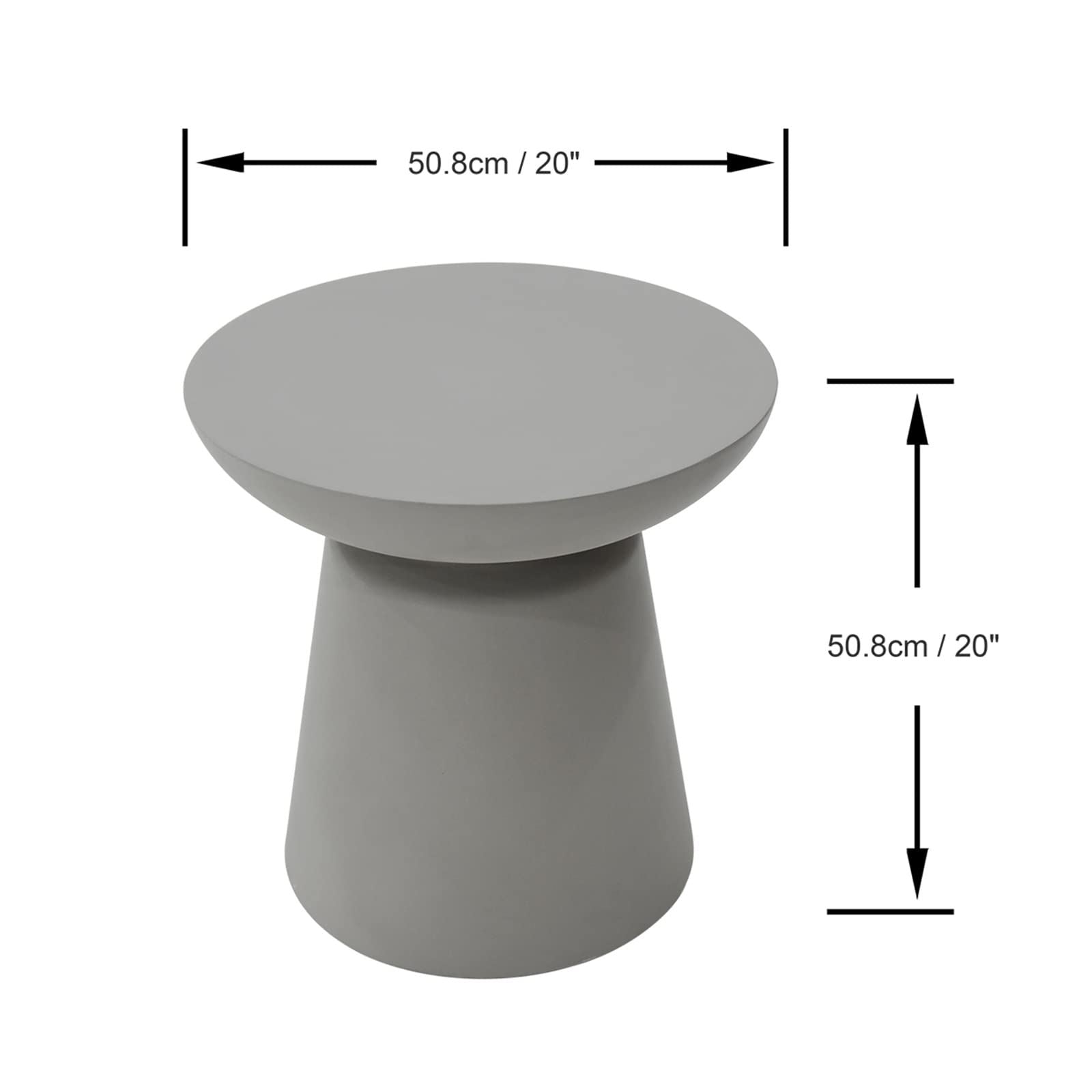Kylix Grc Side Table | Space Grey