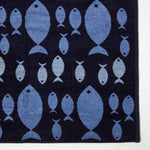 Blue Fish 100% Recycled Cotton Beach Towel