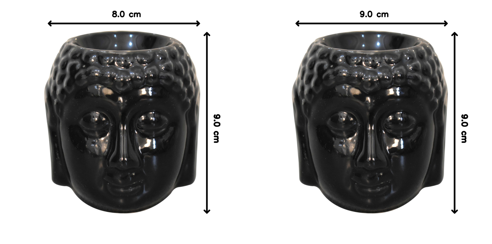 Black Buddah Oil Burner (lotus)
