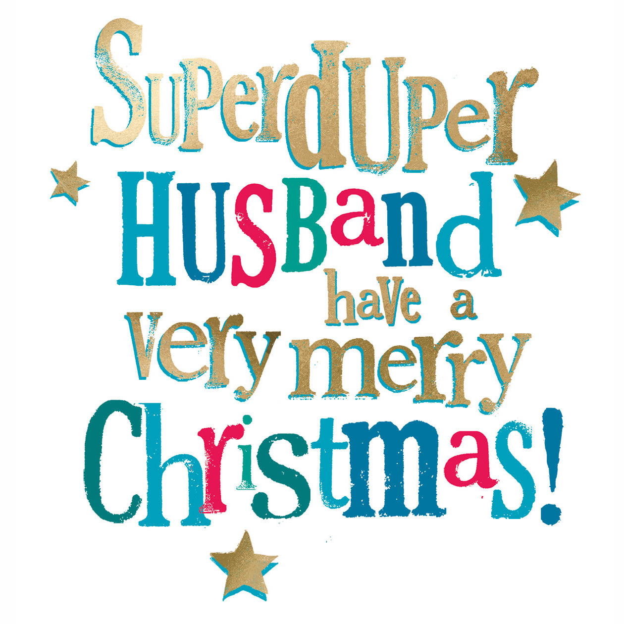 Husband Christmas Card Official Product