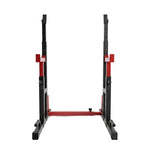 Centra Squat Rack 250kg Adjustable Bench Press Stand Power Rack Black