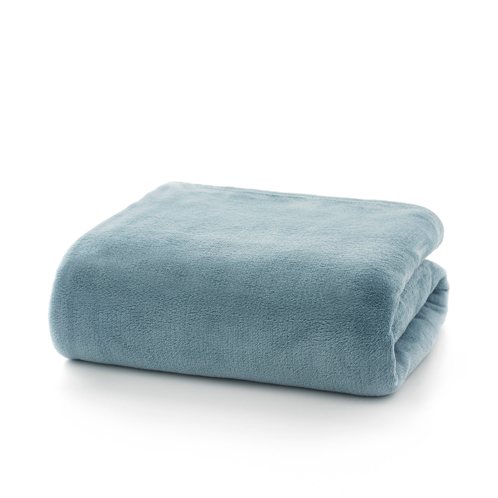 Snuggle Touch Microfibre Supersoft Fleece Throw | 140cm x 180cm | Blue