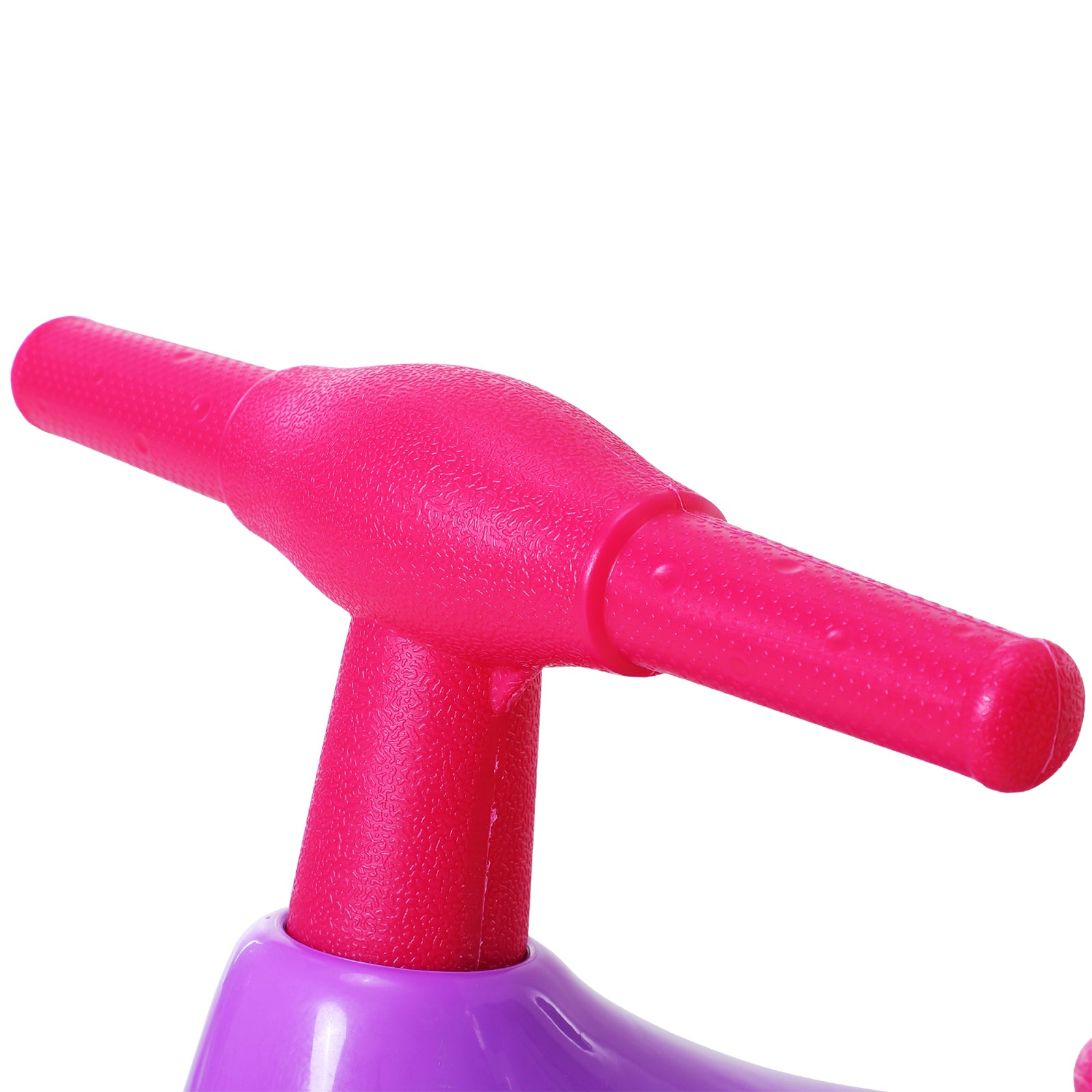 Baby Balance Bike W/rubber Wheels, Storage Bin | Purple