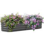 Raised Garden Kit Metal Planter Box