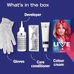 Live Colour + Lift Permanent Hair Dye Deep Coral L77