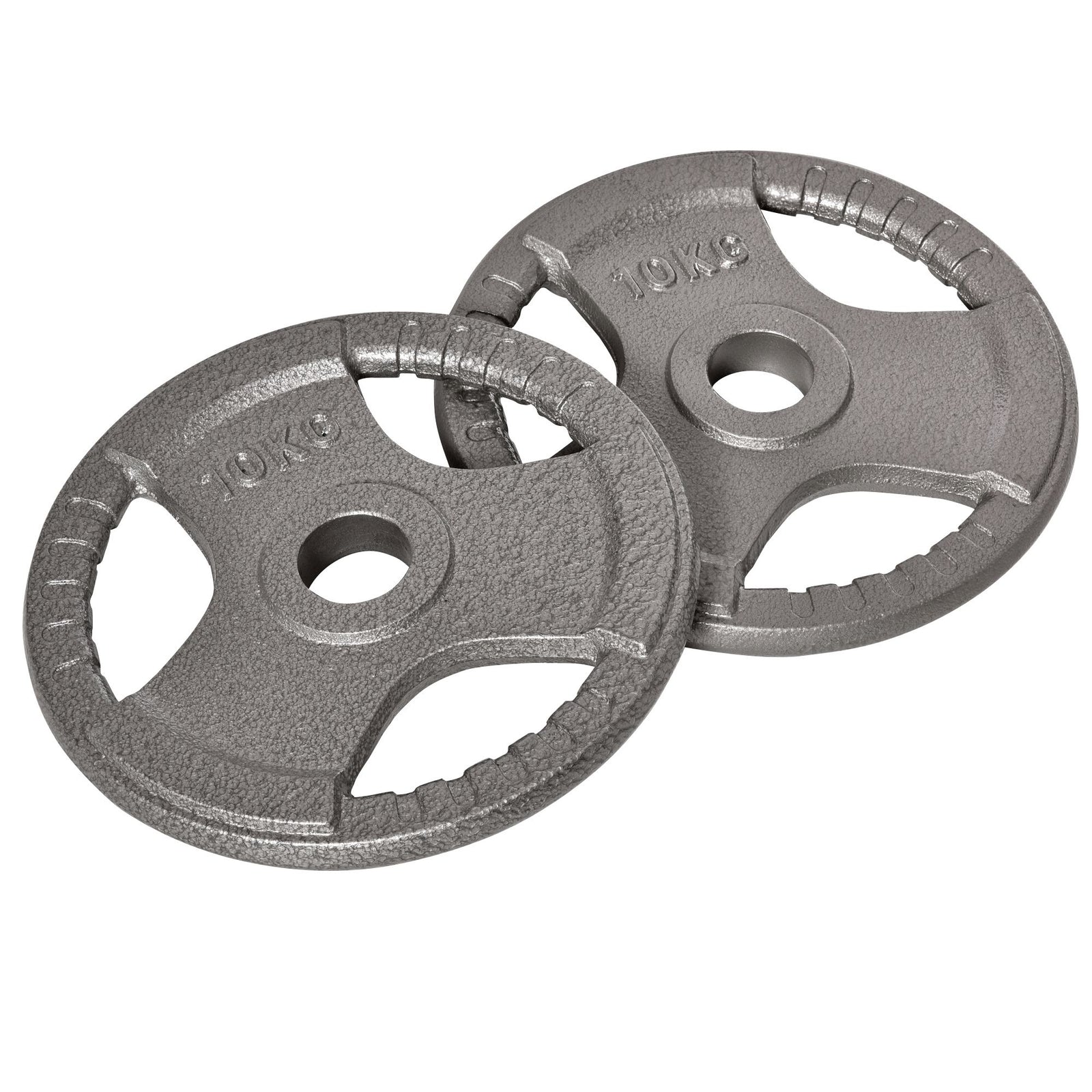 2" Olympic Weight Plates Set - 2 X 10kg | Silver