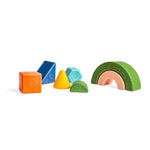 Rattle & Stack Blocks - Deluxe Pack, Includes 24 Shapes