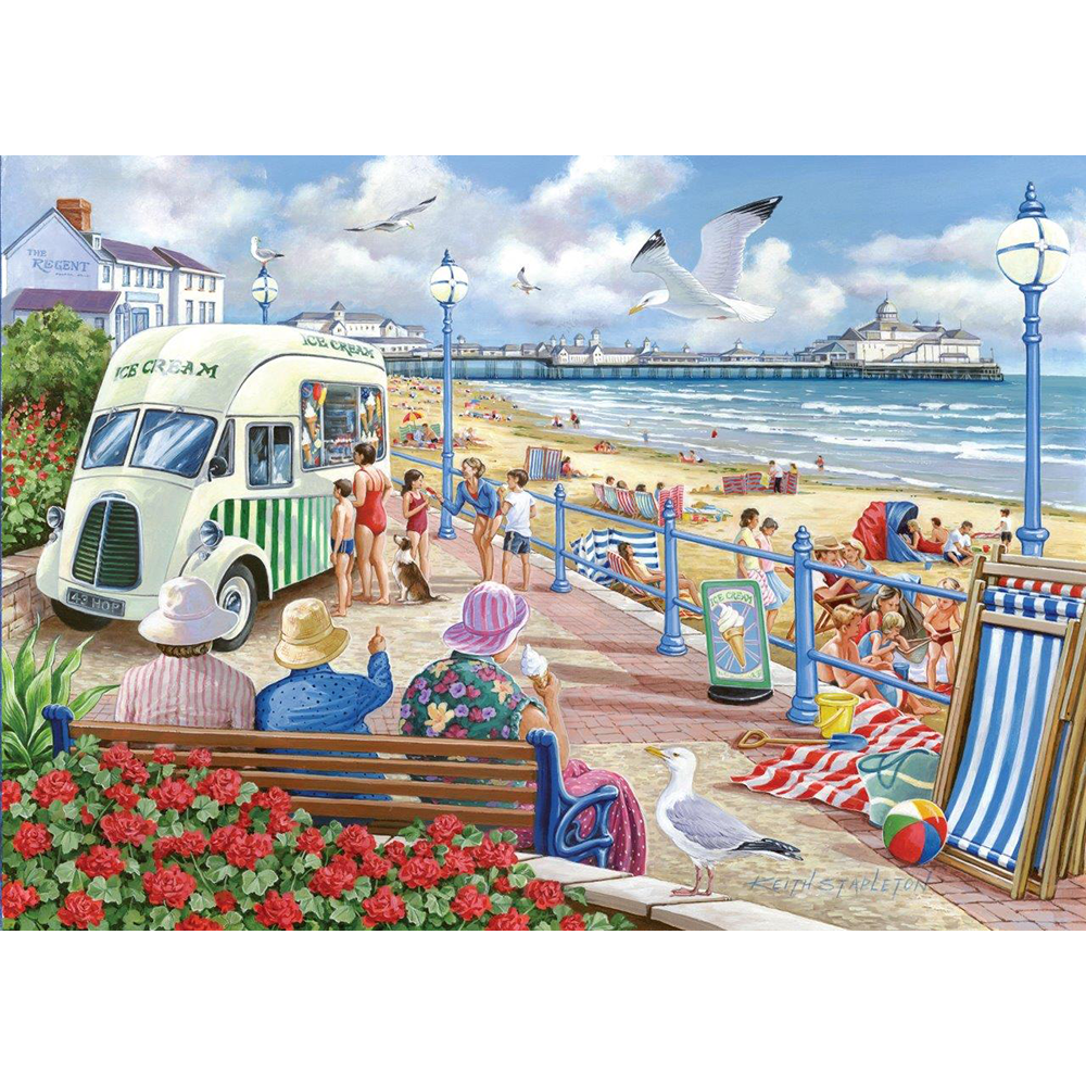 Sun, Sea & Sand - 1000 Piece Jigsaw Puzzle For Adults
