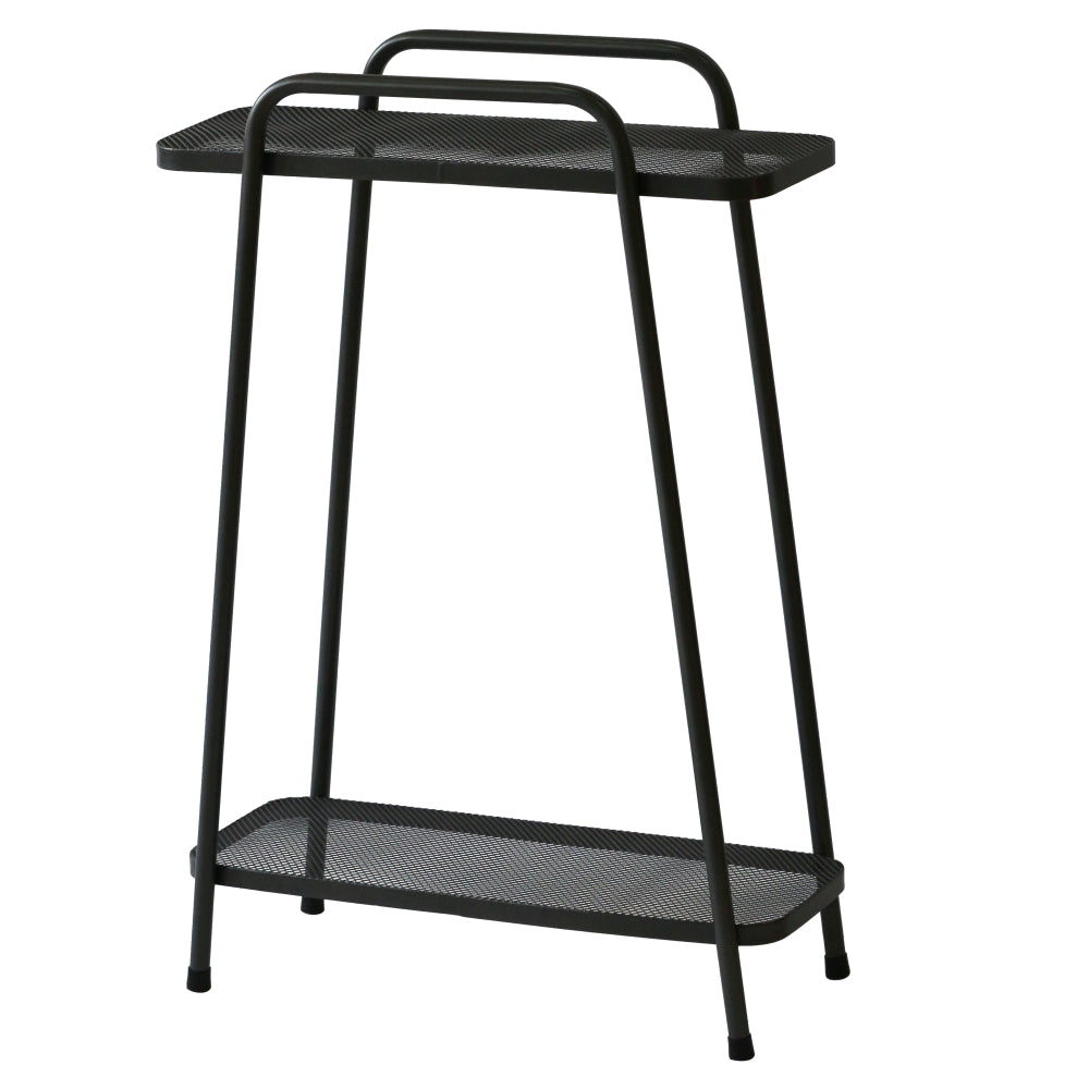 Modern Plant Stand 2 Shelf Xl