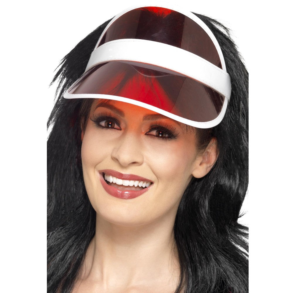 80s Sun Visor | Red