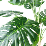 Luxury Monstera Plant Black Pot 150cm Artificial