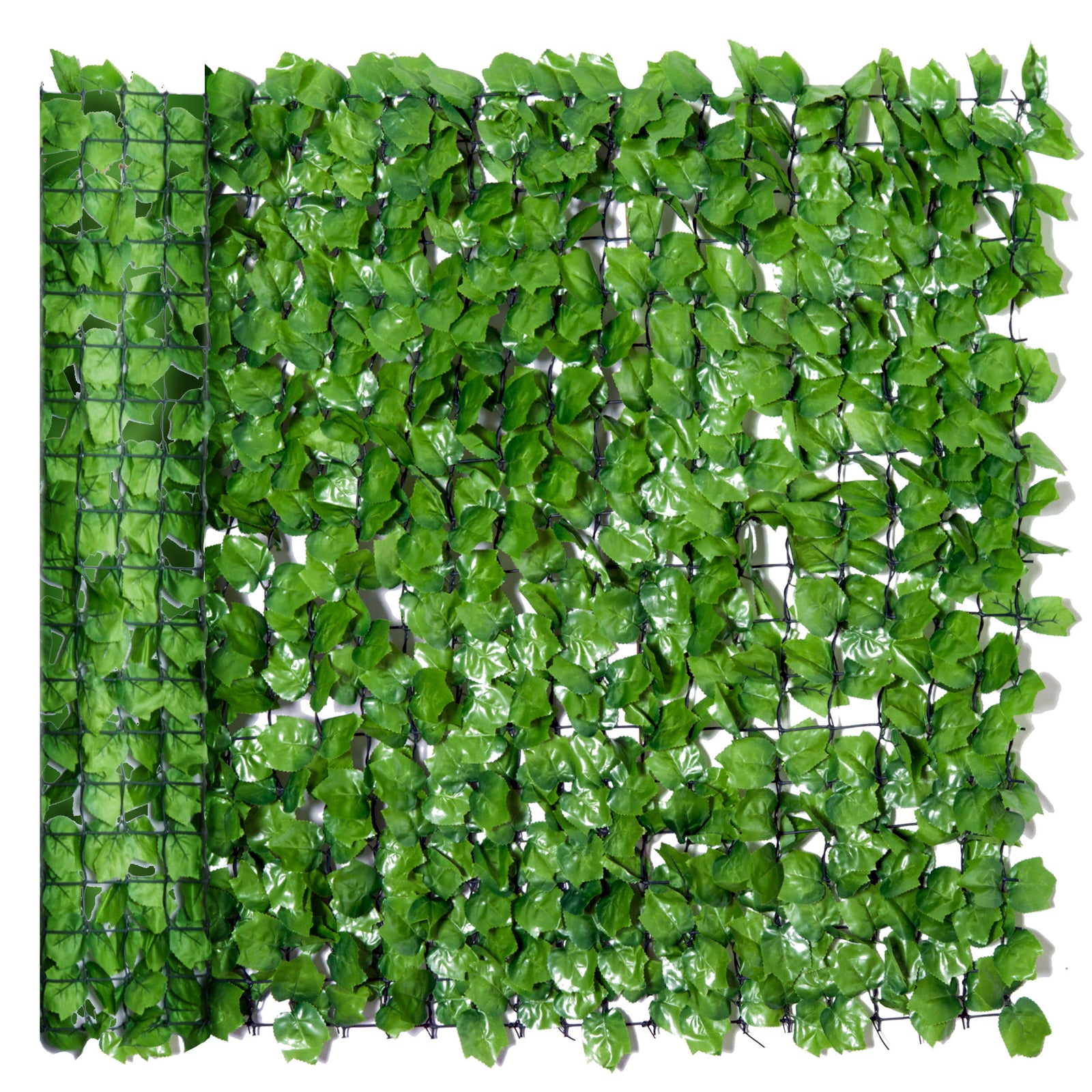 Decorative Trellis W/ Artificial Leaves, 3 X 1m, Ivy Leaves