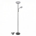 Emitto Modern Floor Lamp 2-in-1 Adjustable Reading Light Remote Control Timer
