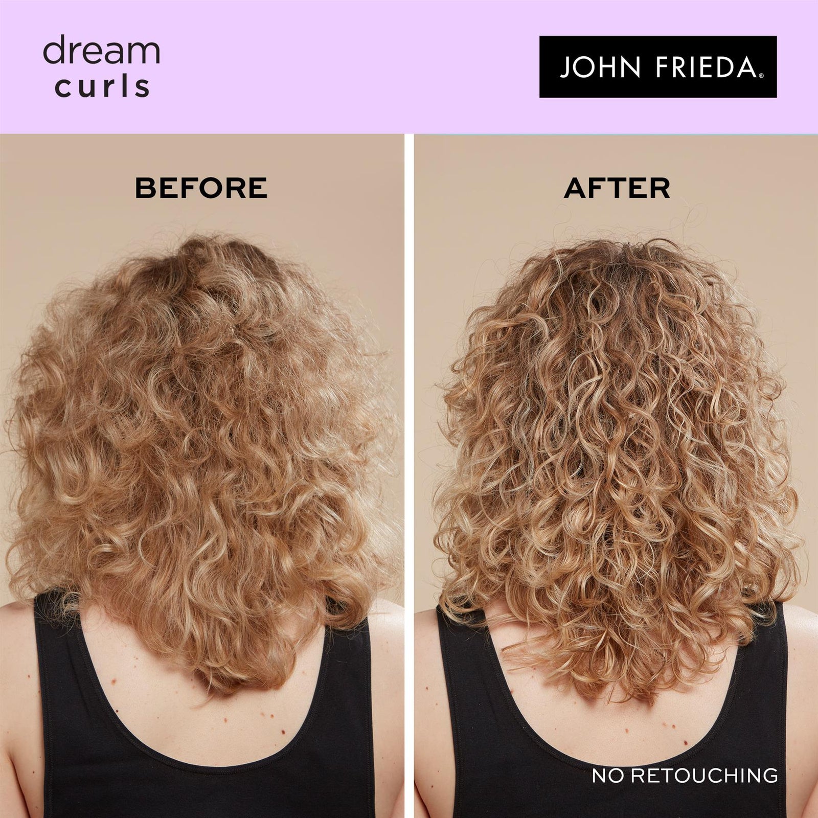 John Frieda Shampoo & Conditioner Duo Pack Frizz Ease Dream Curls, 500ml