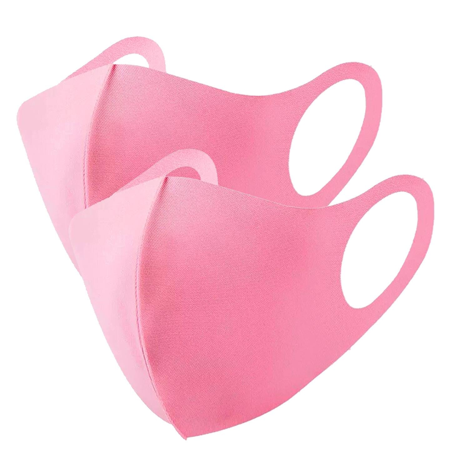 Aquarius Pink Face Mask Reusable Washable Breathable Adult Mask Protection Cover