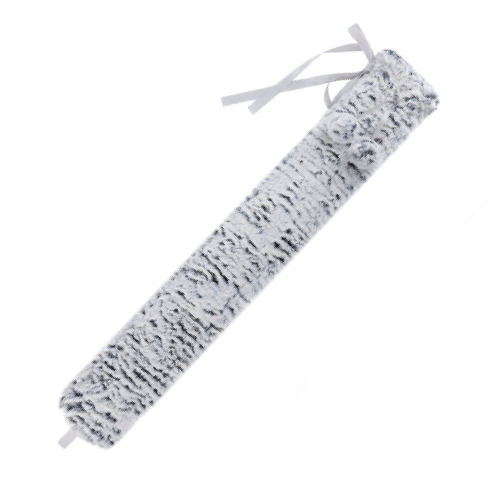 Livivo Extra Long Grey 2l Hot Water Bottle With Soft Plush Washable Cover