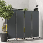 4 Panel Folding Room Divider,portable Privacy Panel