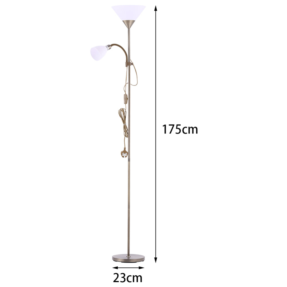 Modern 2 Light Floor Lamp