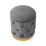 Breeins Upholstered Storage Ottoman
