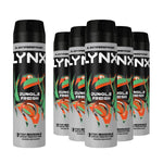 Jungle Fresh Antiperspirant Spray 72h Protection Deodorant 200ml, 6 Pack