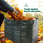 Livivo 150l Garden Waste Bags Set Of 2 Tear Resistant Waterproof Refuse Sacks