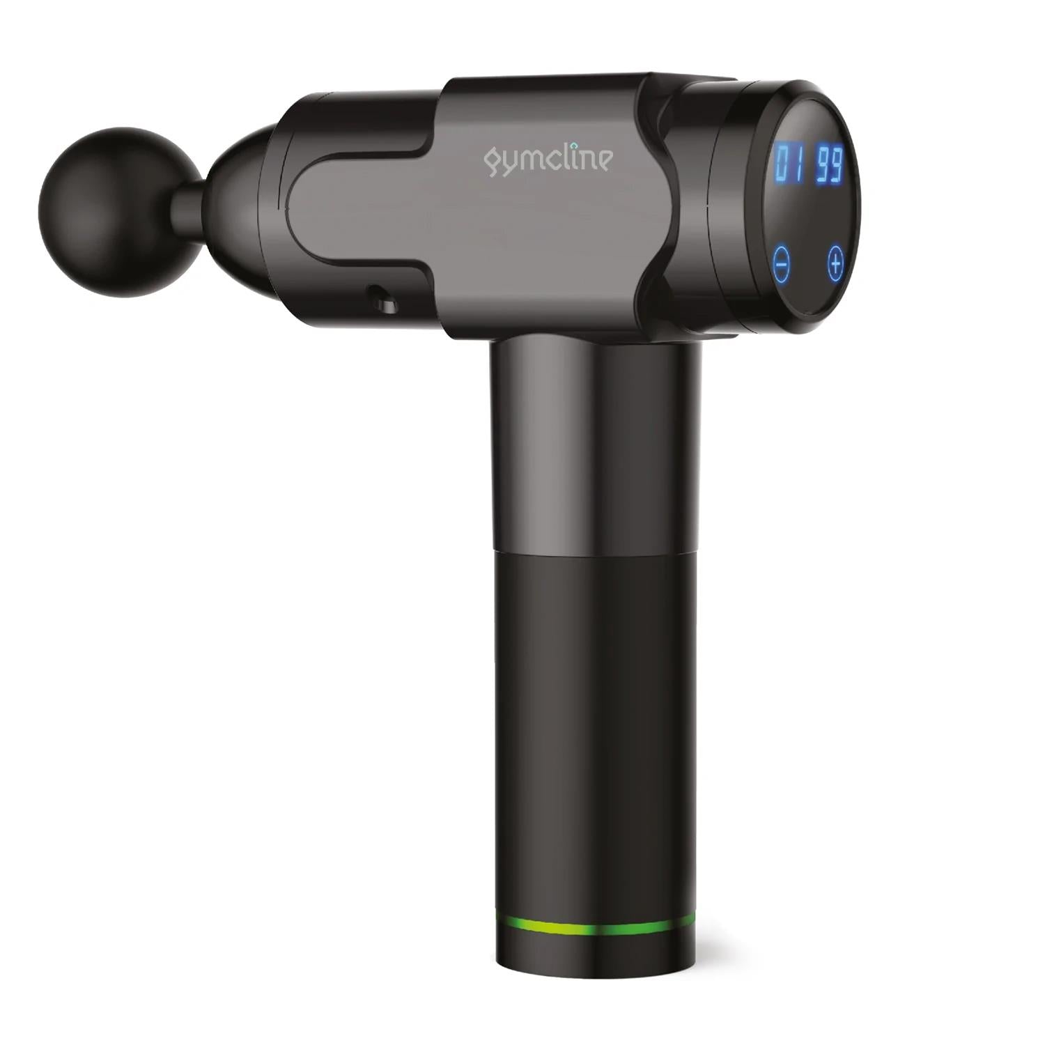 Massage Gun W/ 2500mah Battery, 20 Speed Modes & Lcd Touch Screen, Grey